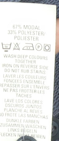 Marks and Spencer Unisex Blue Button-Up Shirt Size 14