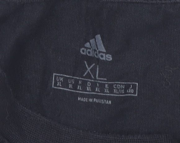 Adidas Men's Black XL Short Sleeve T-Shirt