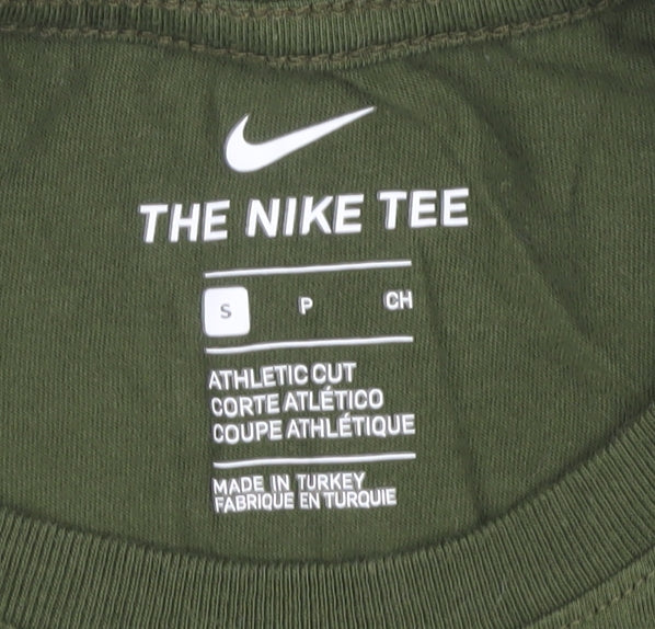 Nike Men's Green Athletic Graphic T-Shirt S