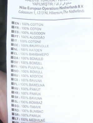 Nike Men's Green Athletic Graphic T-Shirt S