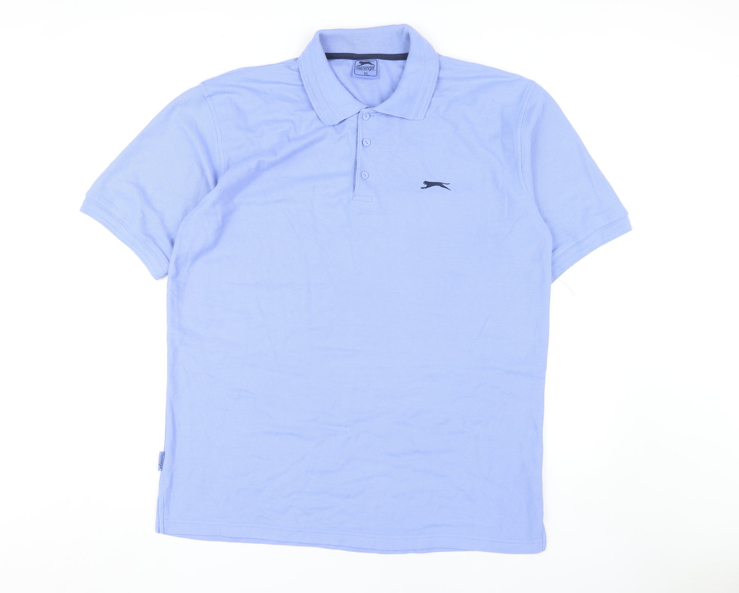 Slazenger Men's Blue Polo Shirt XL