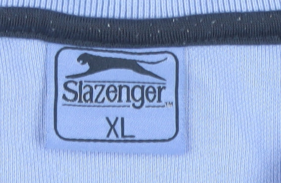 Slazenger Men's Blue Polo Shirt XL