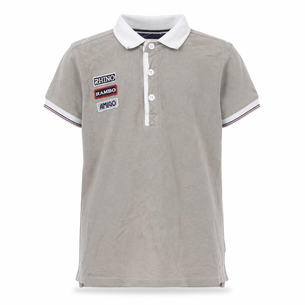 Horseware Ireland Girls Beige Polo Shirt 11-12 Years Logo