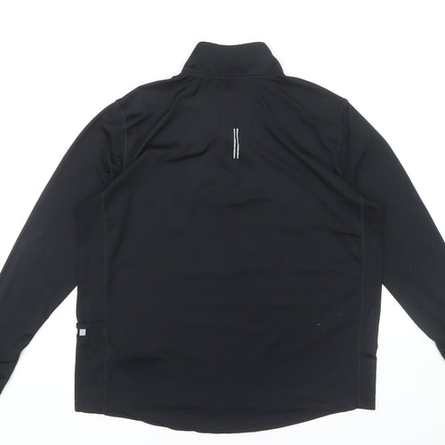 Nike Black Long Sleeve Dri-FIT Running Top L