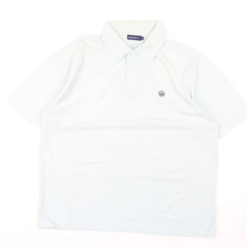 Eisengger Men's White Polo Shirt L