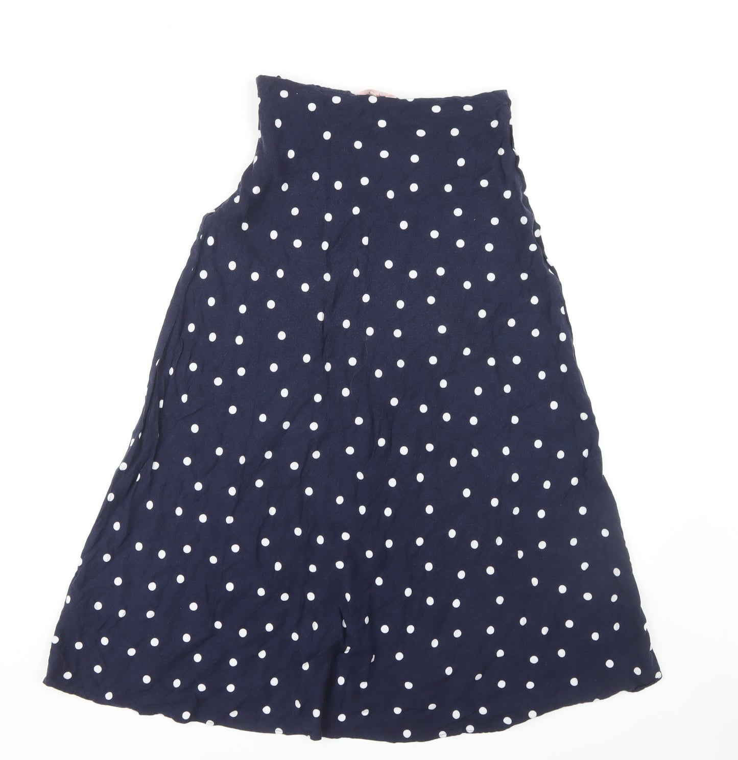 Joules Women's Polka Dot A-Line Blue Skirt Size 8