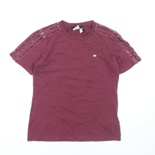 Adidas Women's Red T-Shirt Size 6