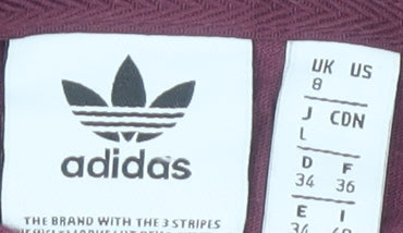 Adidas Women's Red T-Shirt Size 6