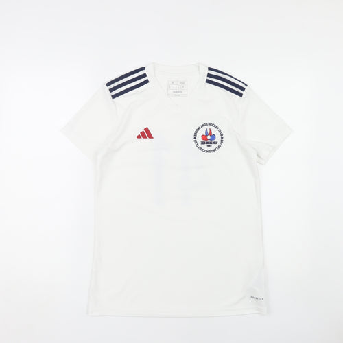 Adidas Unisex White M Jersey T-Shirt for Hockey