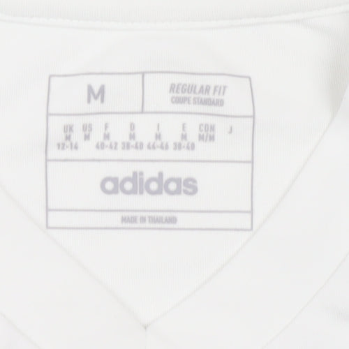 Adidas Unisex White M Jersey T-Shirt for Hockey