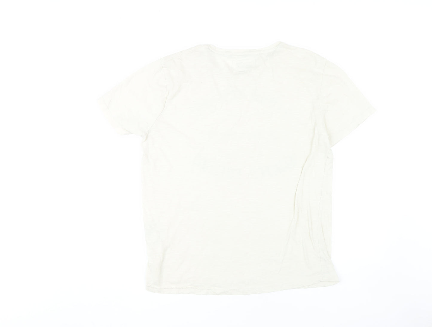 Tom Tailor Men's XL White Limited Edition T-Shirt
