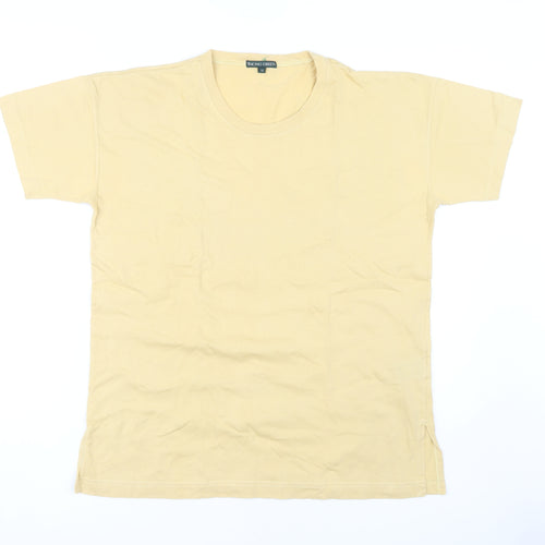 Racing Green Women's Beige Classic Fit T-Shirt Size 14