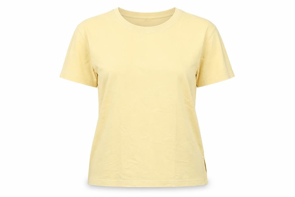 Racing Green Women's Beige Classic Fit T-Shirt Size 14