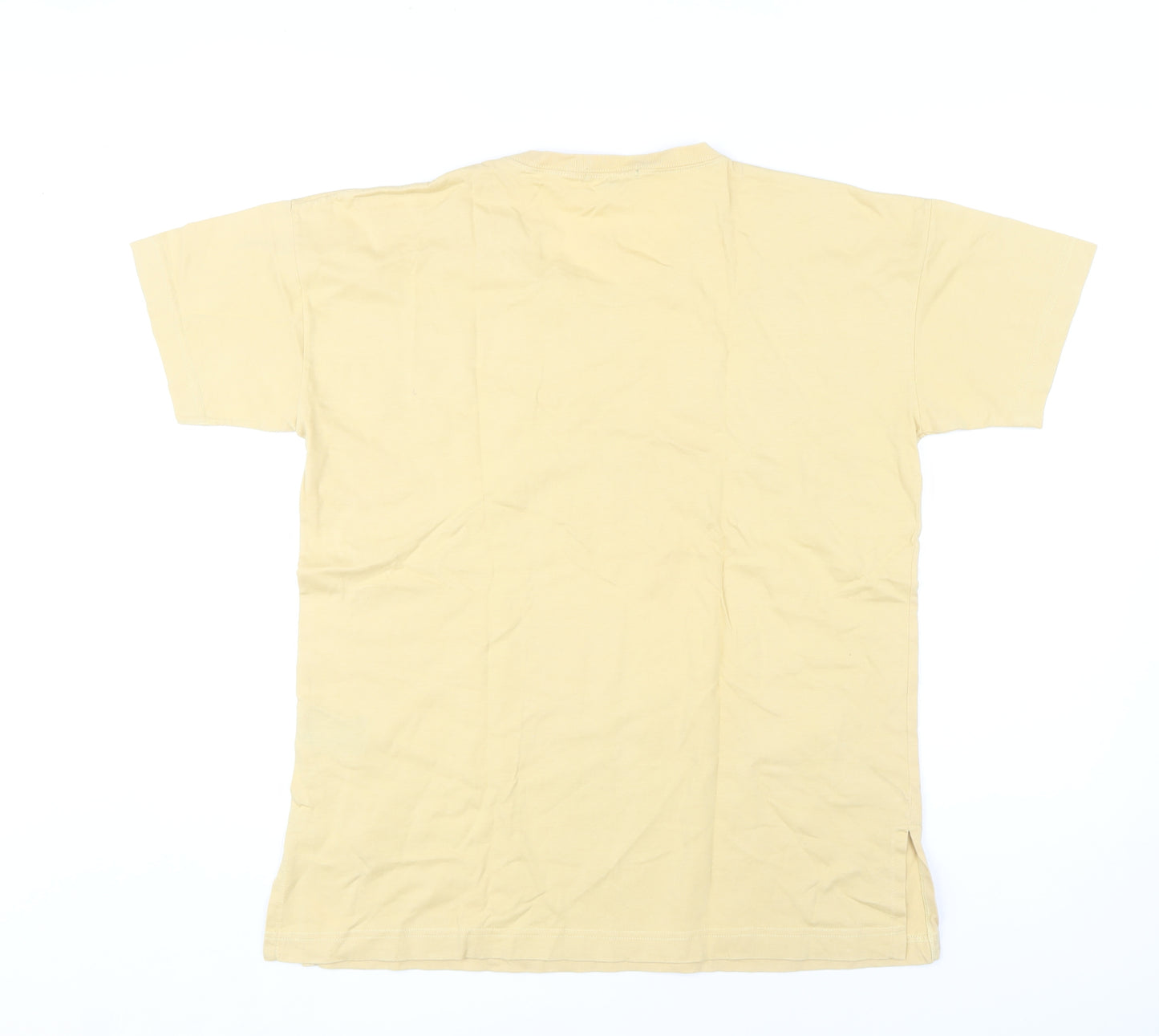 Racing Green Women's Beige Classic Fit T-Shirt Size 14