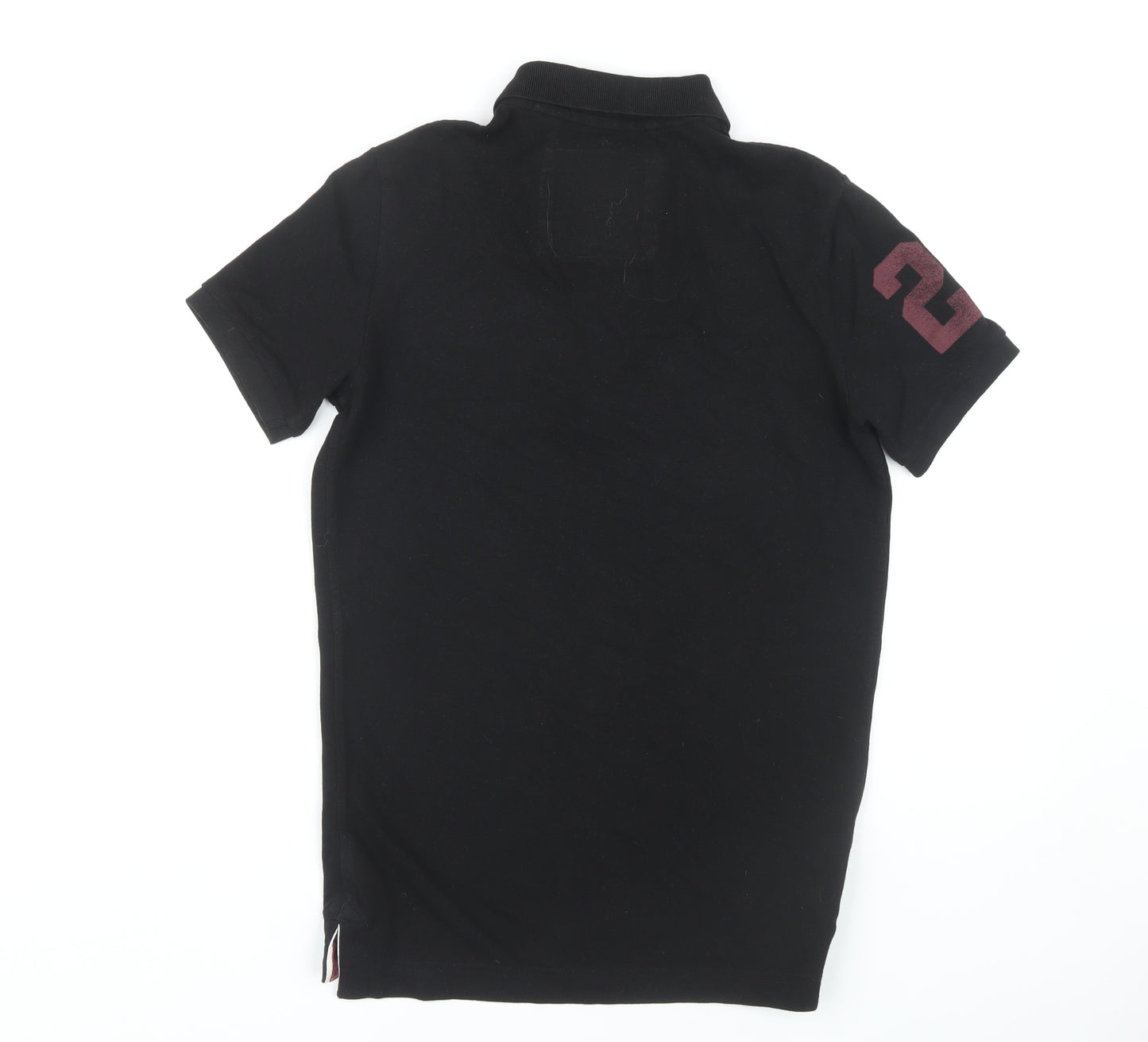 Superdry Men's Black XS University Polo