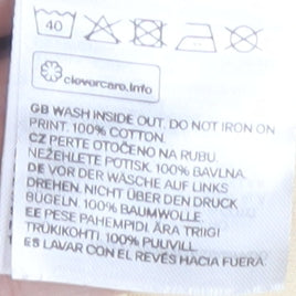 H&M Girls Beige Billie Eilish Graphic T-Shirt 9-10 Years