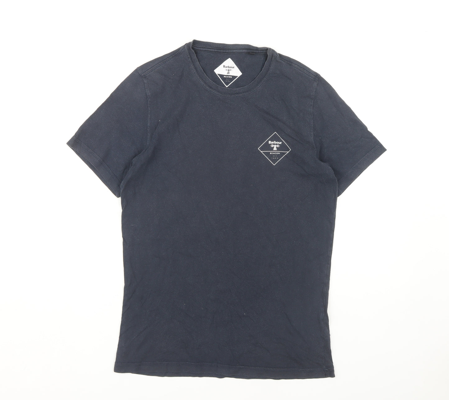 Barbour Black Mens T Shirt Size Small