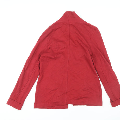 John Baner Women's Red Jacket, Size S, Organic Cotton