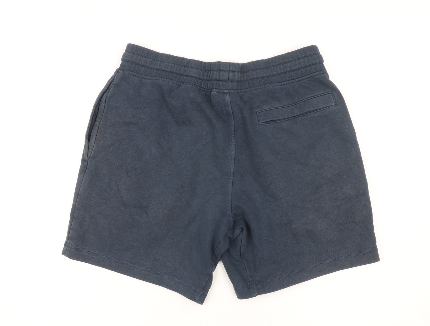 Gymshark Men's Blue Sweat Shorts - S, Casual, Elastic Waist