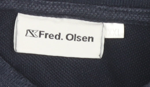 Fred. Olsen Men's Blue 2XL Polo Shirt