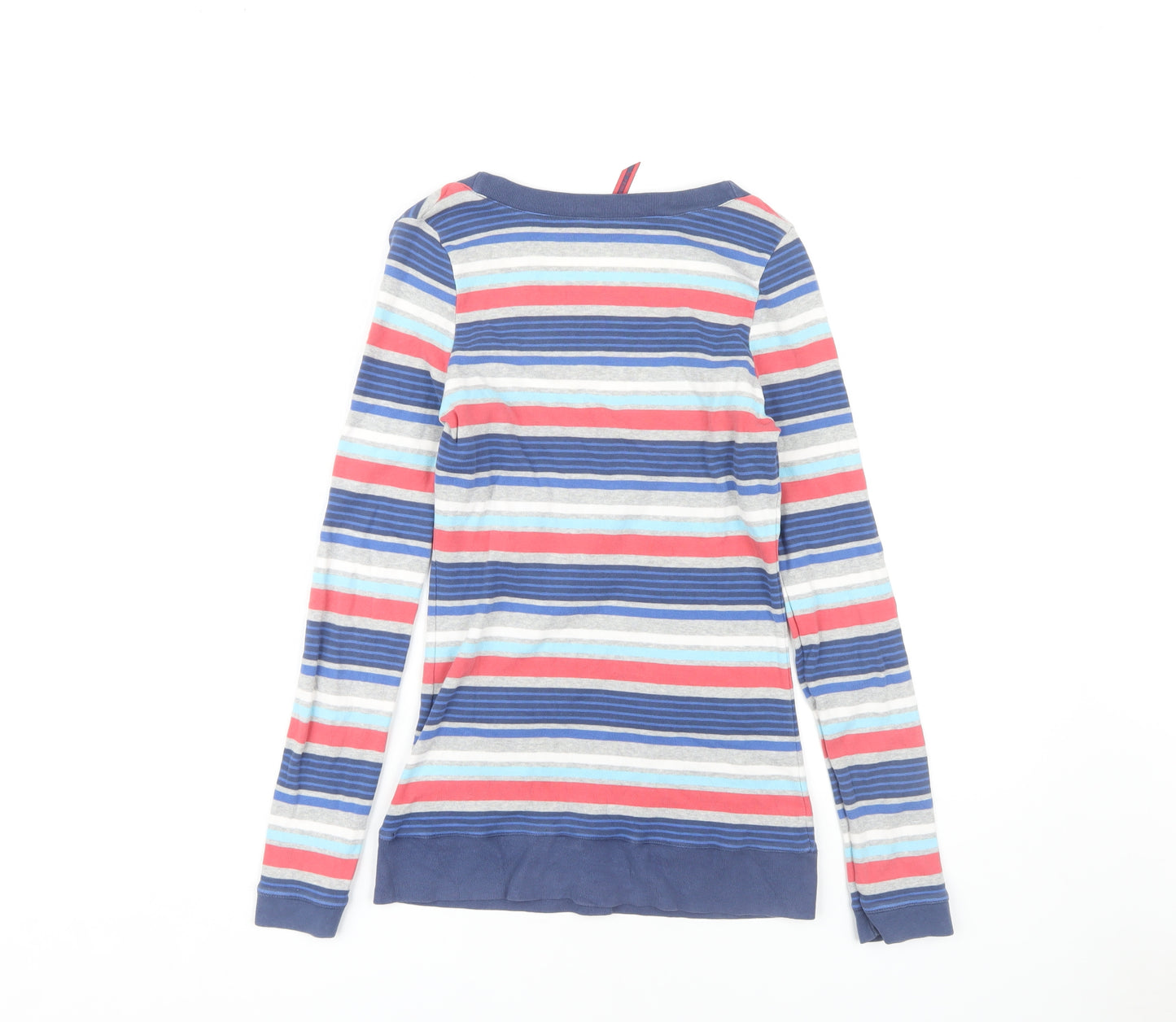 Next Women Multicoloured Striped T-Shirt Size 12