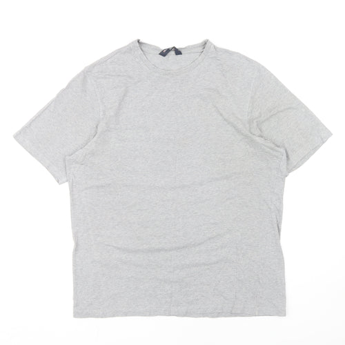 Marks & Spencer Men's Grey M Crew Neck T-Shirt