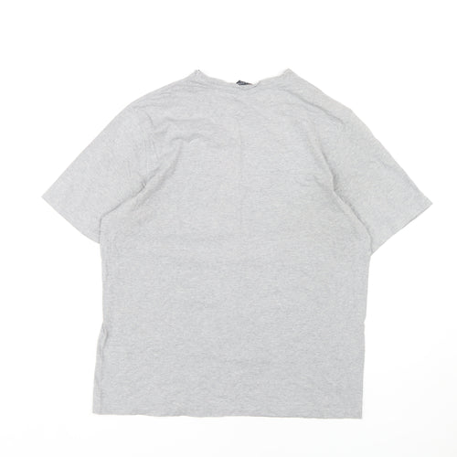 Marks & Spencer Men's Grey M Crew Neck T-Shirt