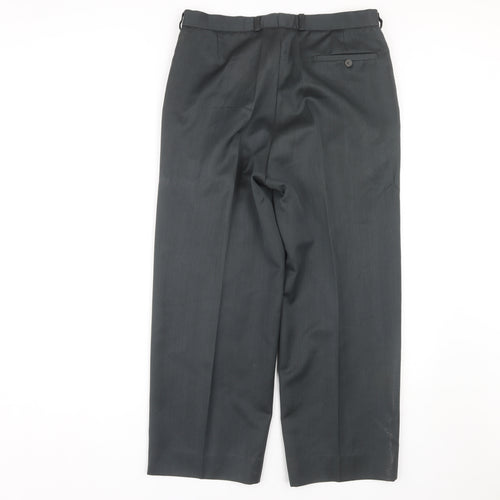Marks and Spencer Men's Green Dress Pants 32/33