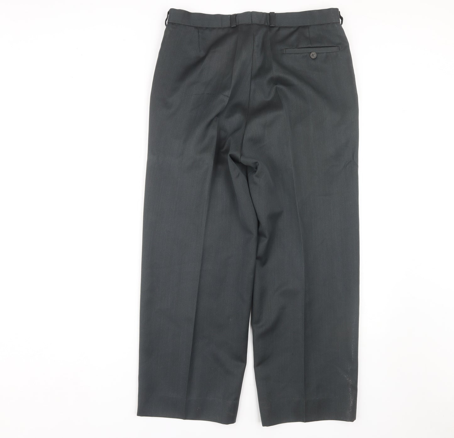 Marks and Spencer Men's Green Dress Pants 32/33