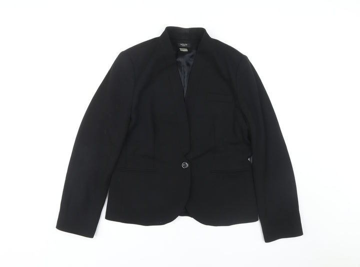 La Redoute Women's Black Blazer Size 14 Business Casual
