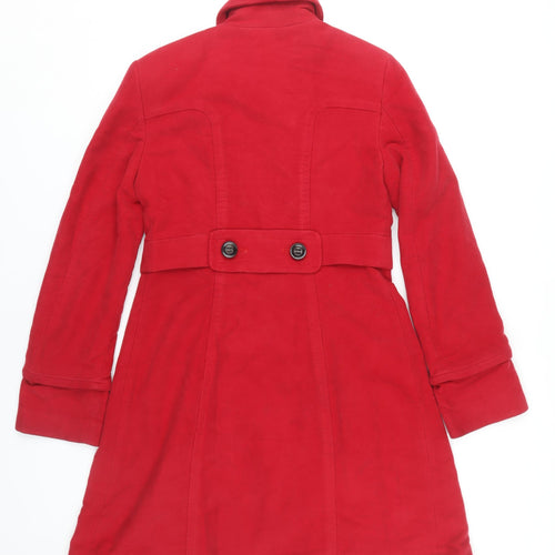 MNG Suit Women's Red Trench Coat Size 12