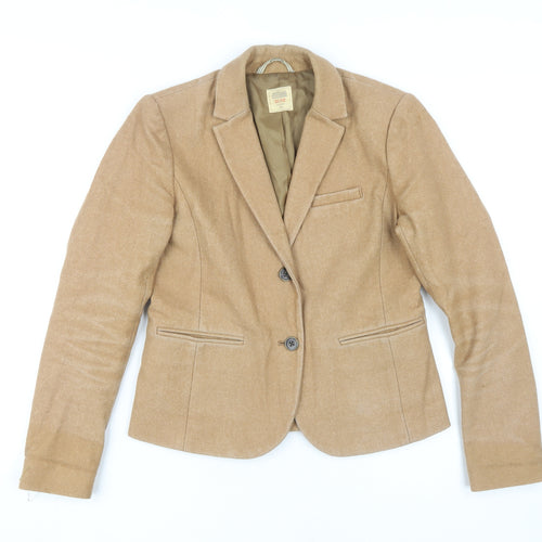 GAP Women's Brown Wool Blend Blazer Size 4