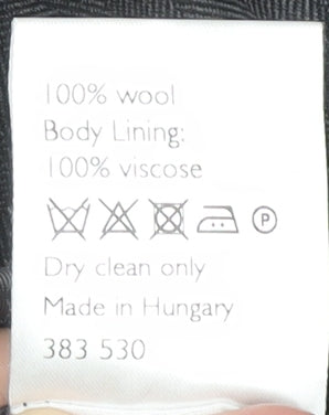 John Lewis Men's Grey Blazer 40R Wool Regular Fit