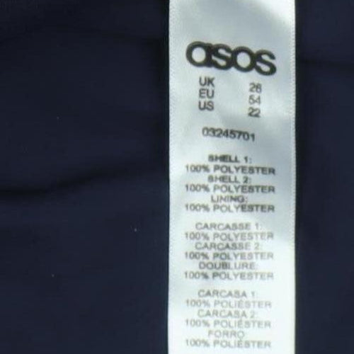 ASOS Women's Multicoloured Floral Dress Size 26