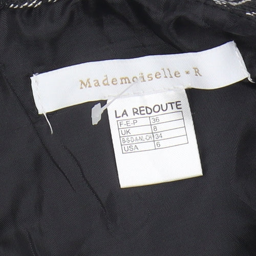 La Redoute Women's Black A-Line Dress Size 8