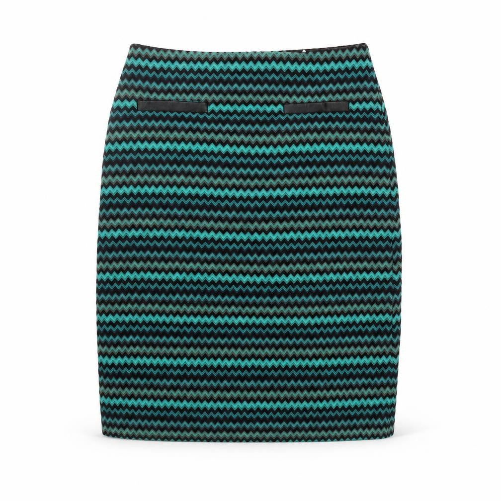 Front view of Marks & Spencer Women's Multicoloured Pencil Skirt