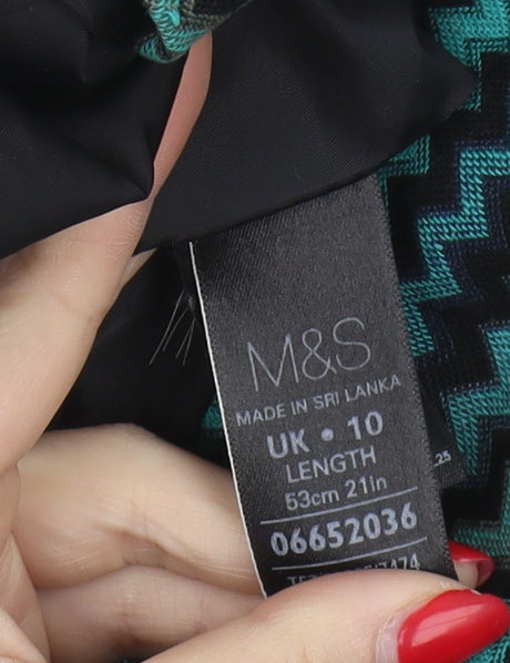 Marks and Spencer Women's Multicoloured Pencil Skirt