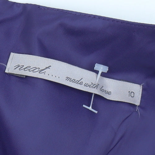 Next Women's Purple Sheath Dress, Size 10, Business