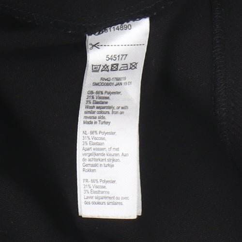 Monsoon Women's Black Pencil Skirt Size 8