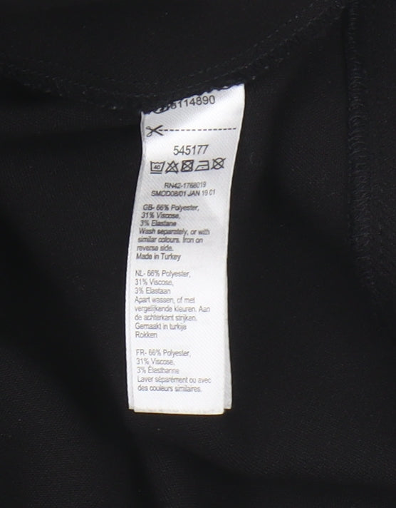 Monsoon Women's Black Pencil Skirt Size 8