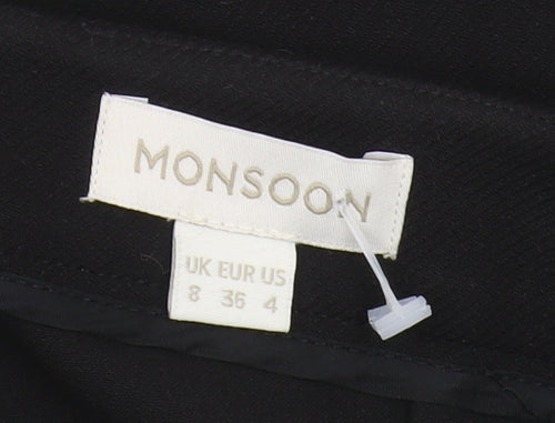 Monsoon Women's Black Pencil Skirt Size 8