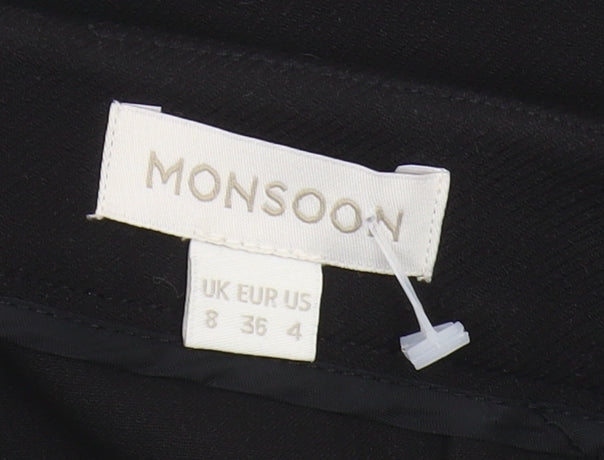 Monsoon Women's Black Pencil Skirt Size 8