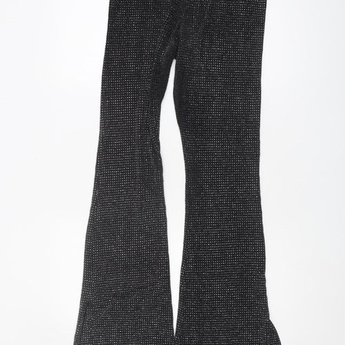 Urban Outfitters Women’s Black Flared Trousers M