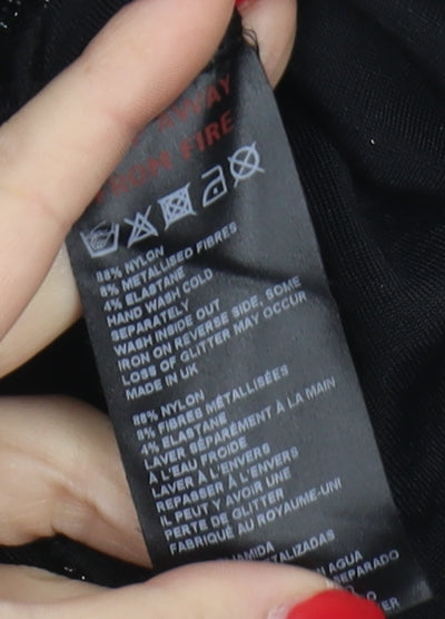 Urban Outfitters Women’s Black Flared Trousers M