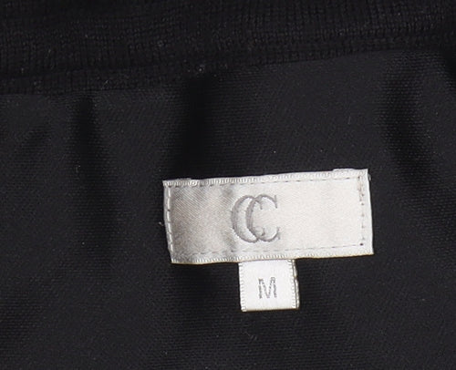 CC Women's Black Midi Wool Pencil Skirt - Size M