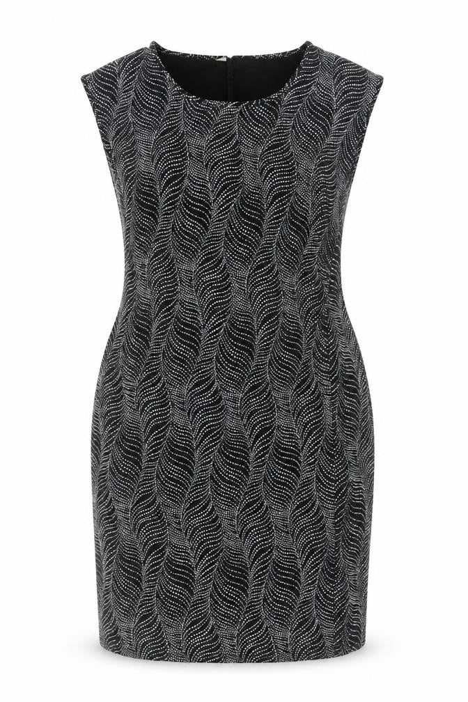 Front view of Millers Women's Black Sleeveless Dress, size 16