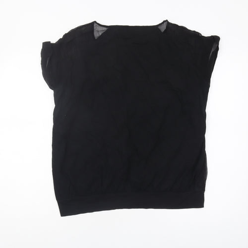 Mint Velvet Women's Black Top Size 16