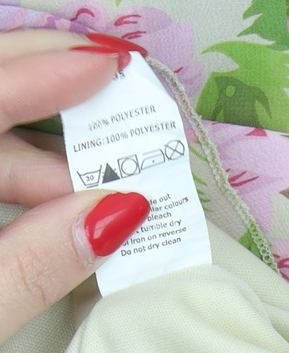 AUTONOMY Women's Multicoloured Floral Dress - Size 20