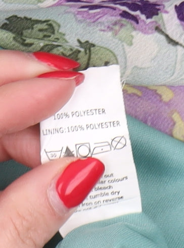 Autonomy Women's Multicoloured Floral A-Line Dress