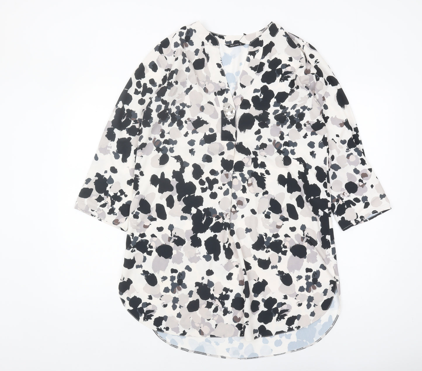 Roman Women's Multicoloured Tunic Top Size 10